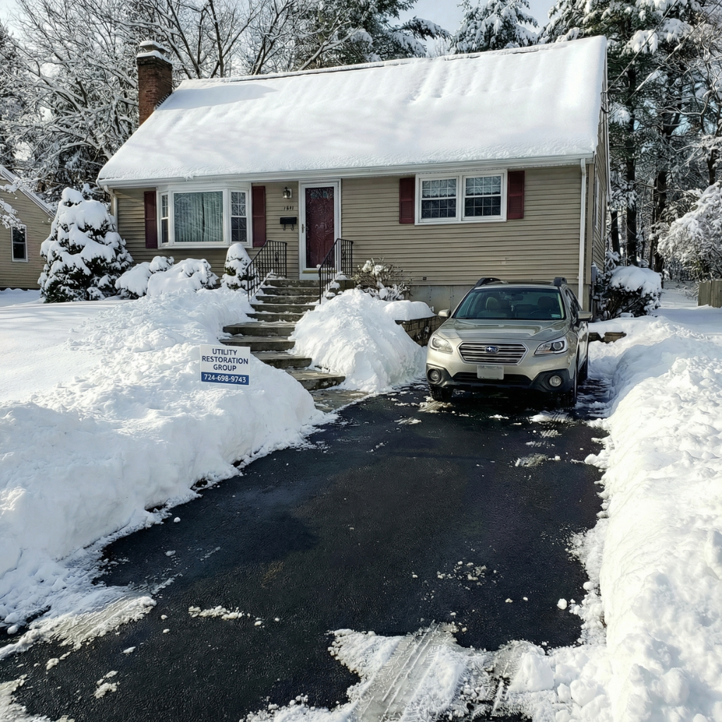 Snow Plowing Service